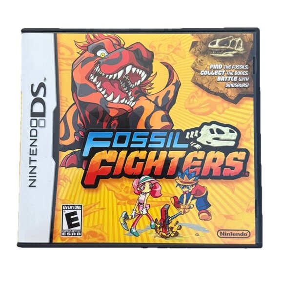 Fossil Fighters (Nintendo DS, 2009) CIB Complete Case & Manual Working Tested - Picture 1 of 11